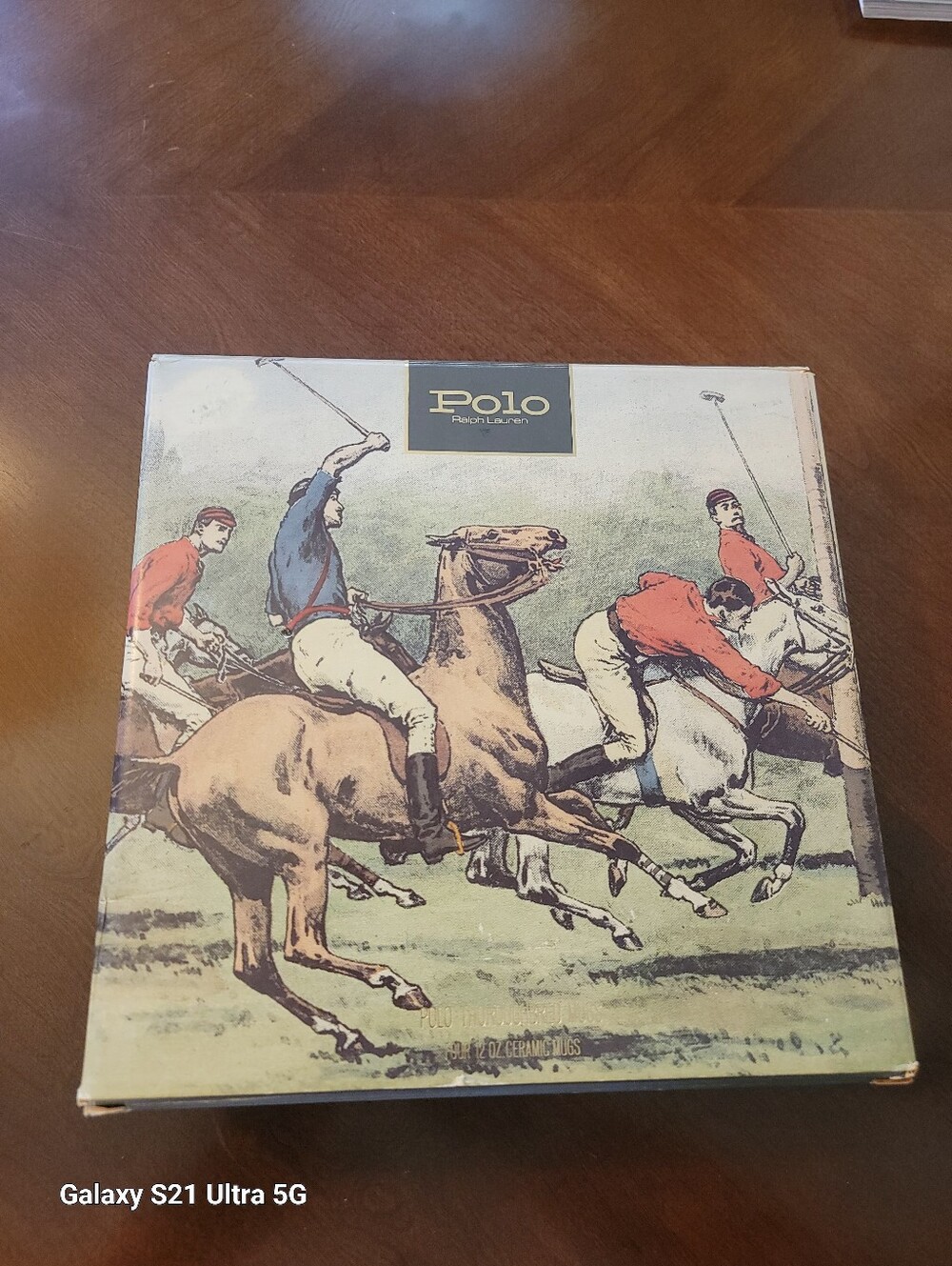 Polo Ralph Lauren Vintage Thoroughbred Ceramic Mugs 1978 New! Old Stock!